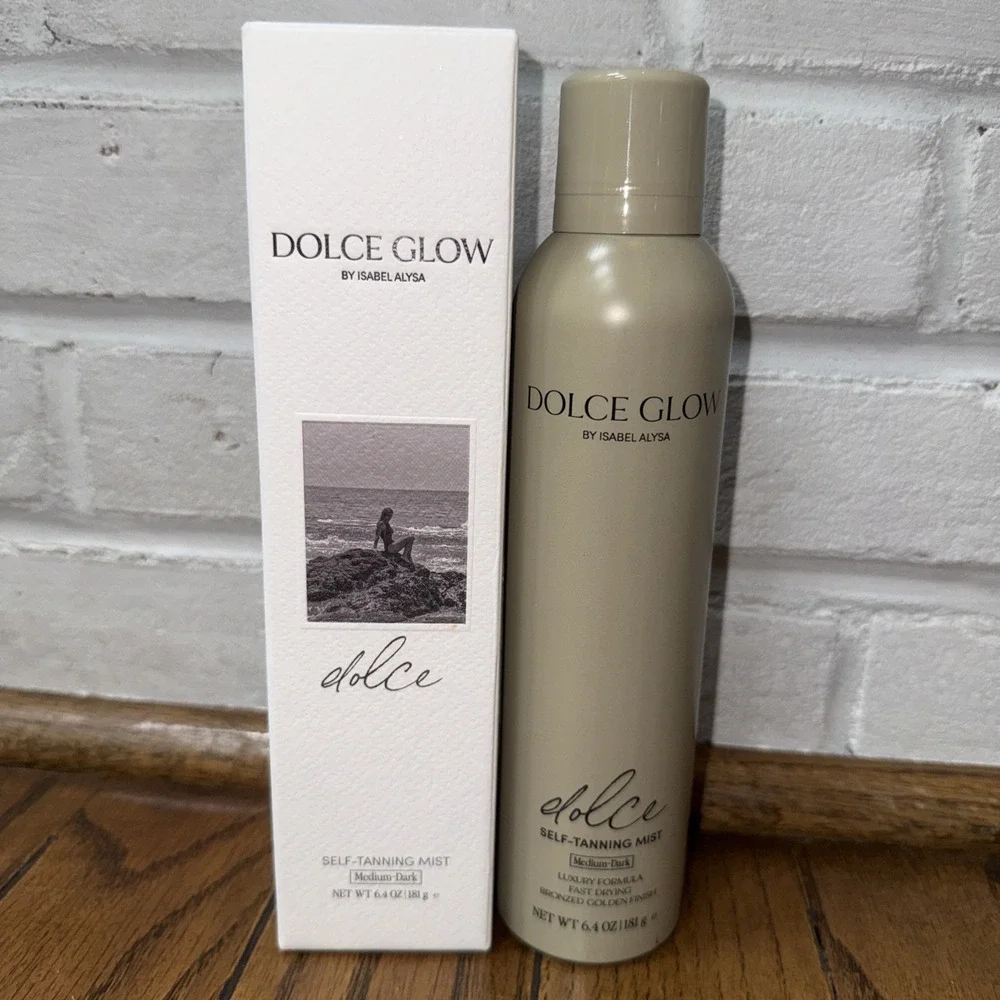 Dolce Glow by Isabel Alysa Clear Self-Tanning Mist Medium-Dark 6.4 fl oz